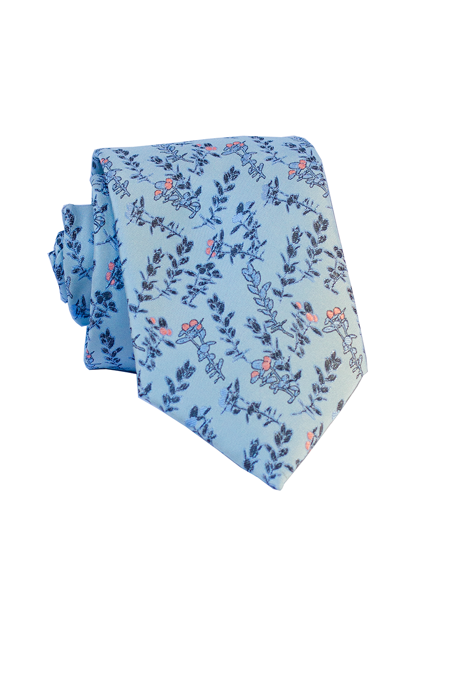 Akia Light Blue Modern Necktie