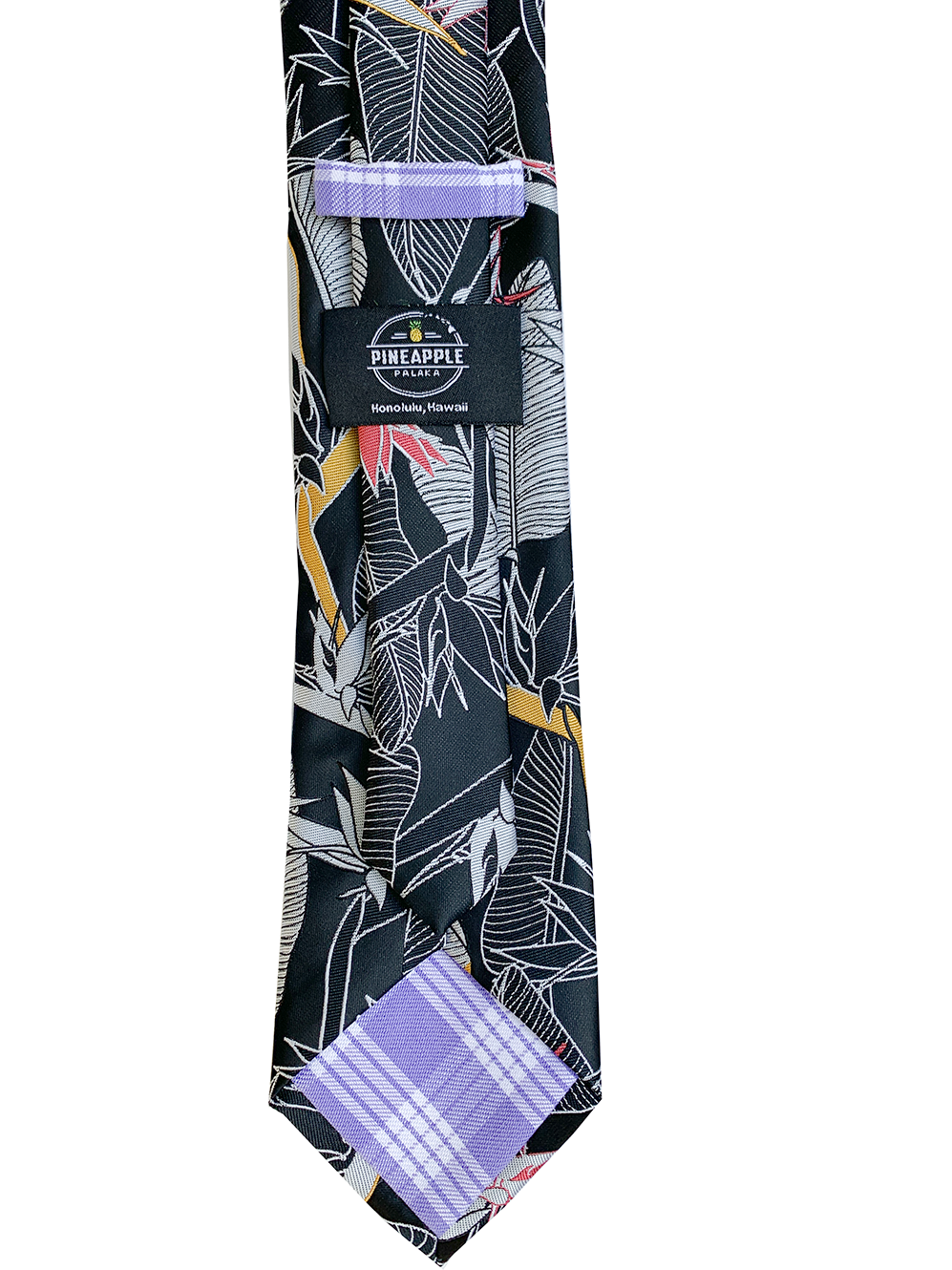 Bird of Paradise Dark Modern Necktie