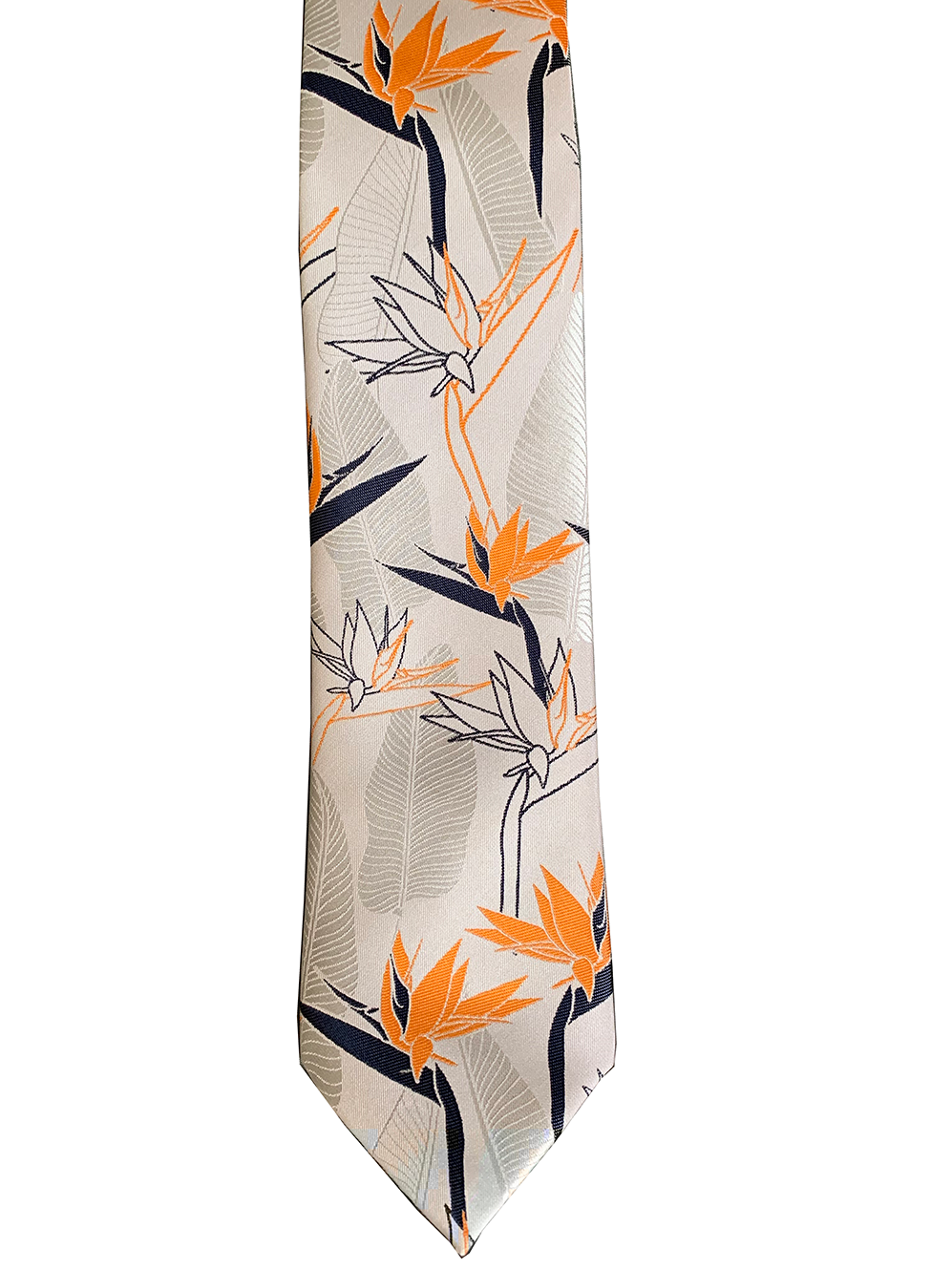 Bird of Paradise Light Modern Necktie