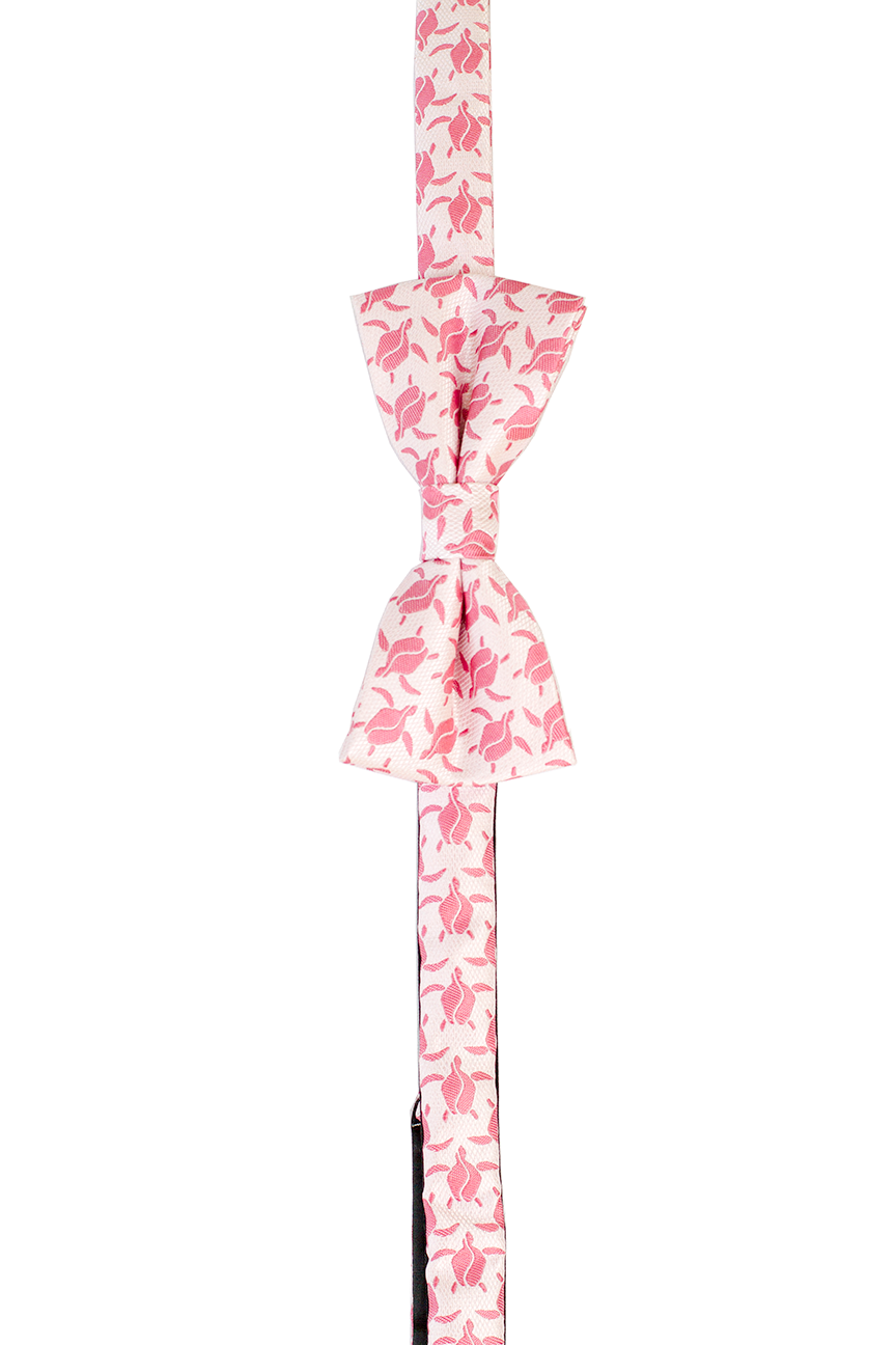 Honu Pink Pre-tie Bowtie