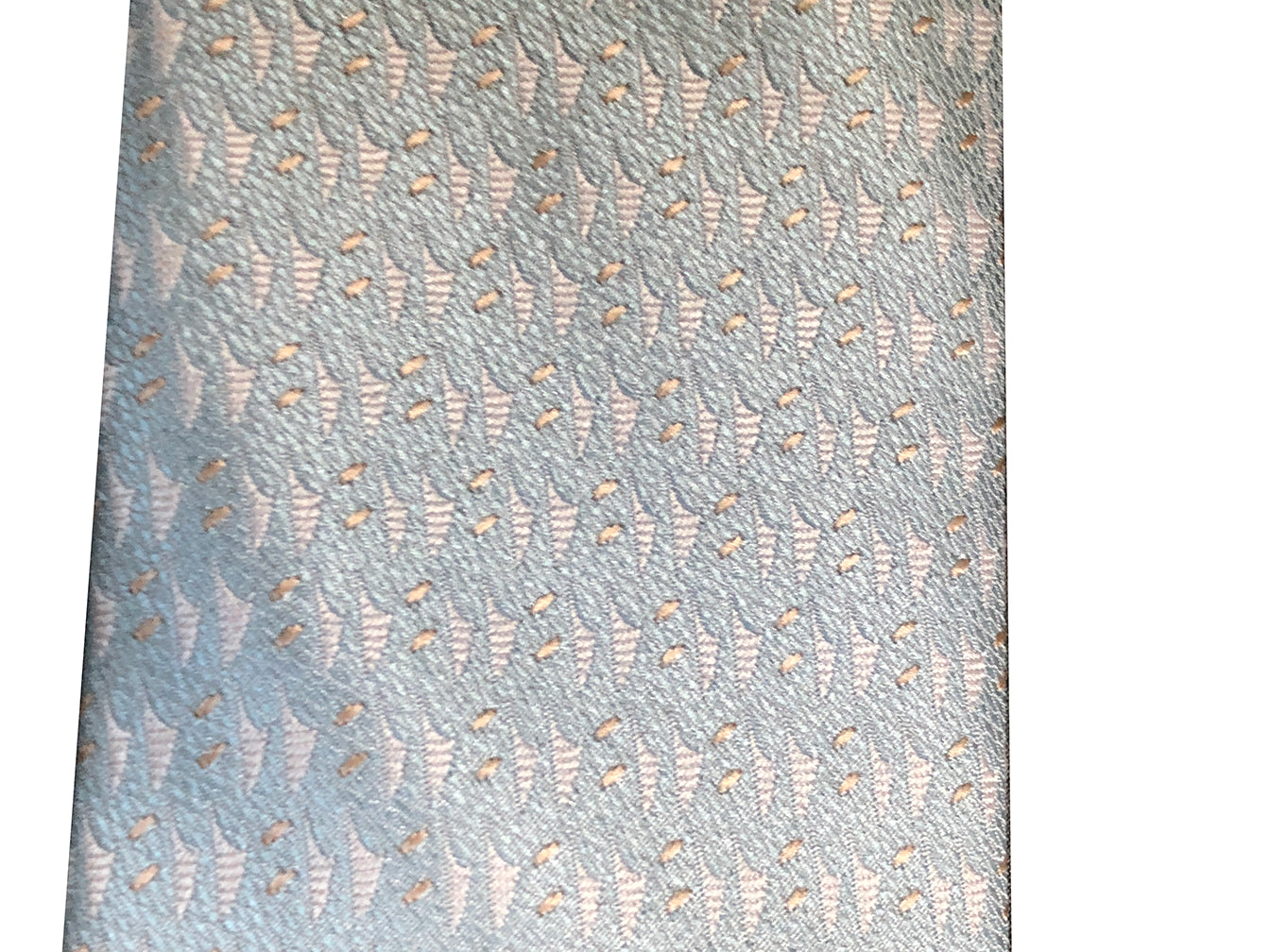 Hawaiian Voyage Powder Blue Modern Necktie