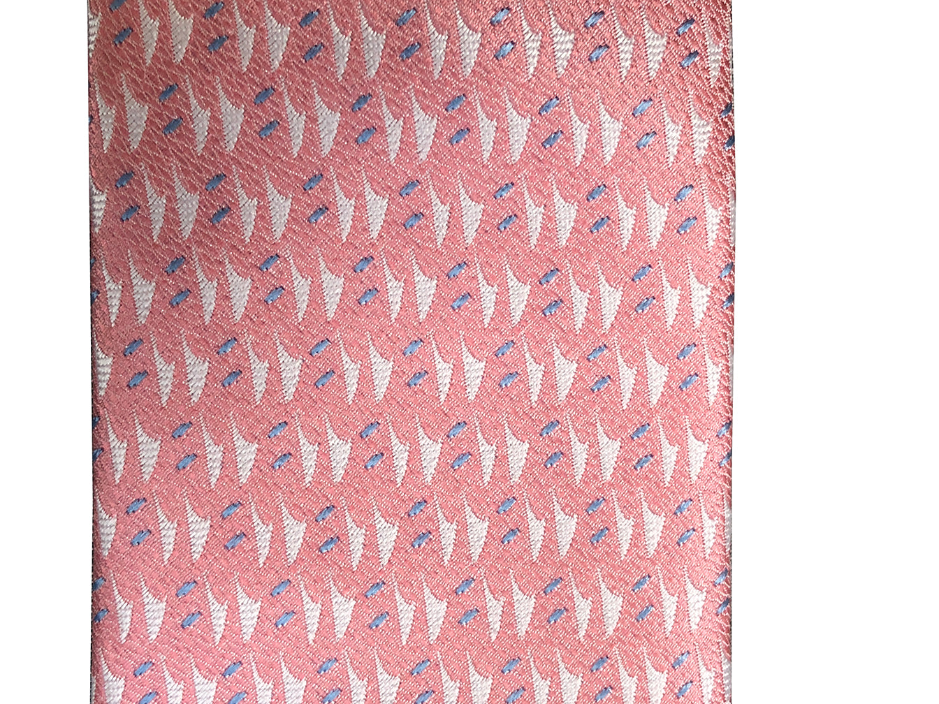 Hawaiian Voyage Salmon Modern Necktie
