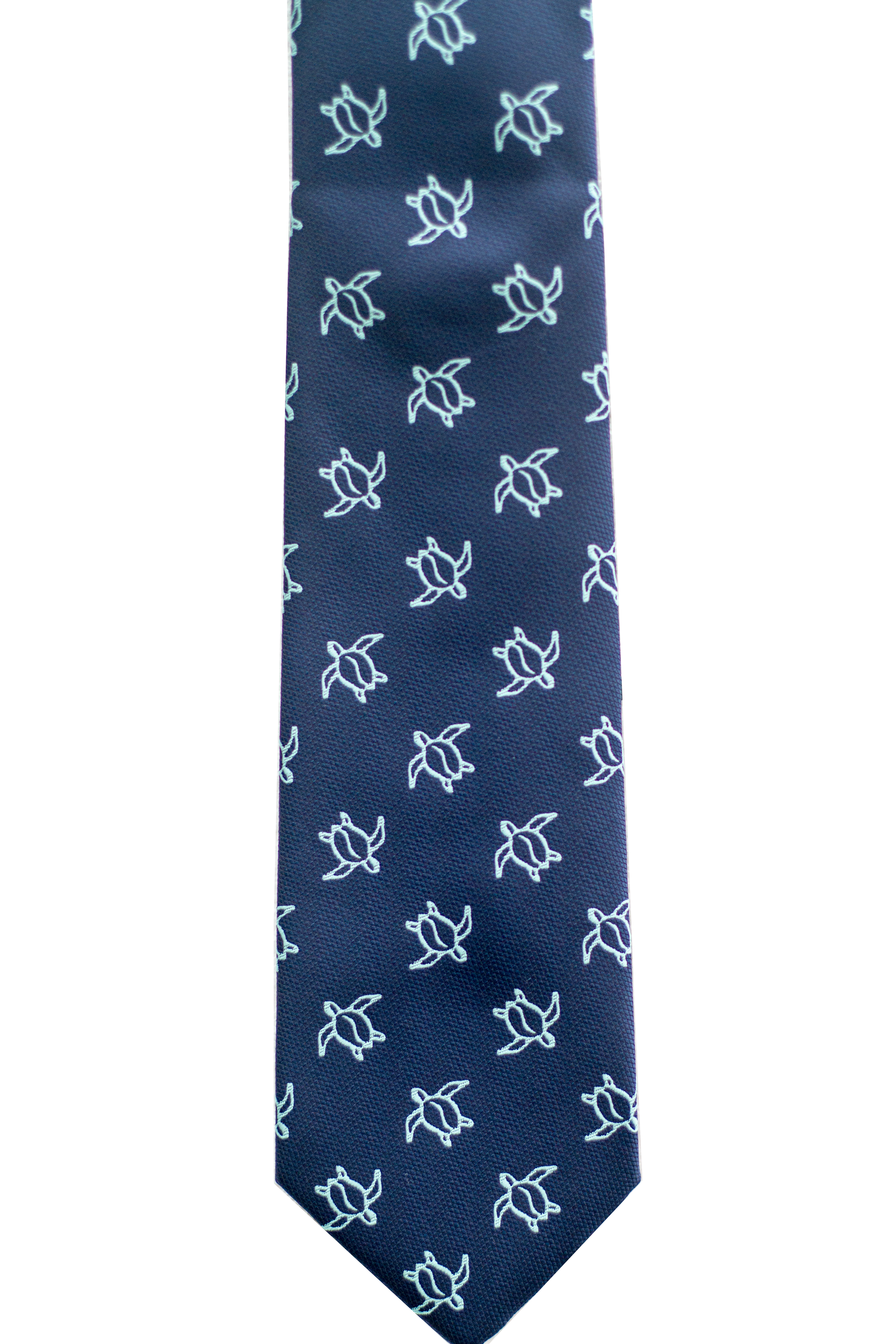 Honu Big Blue Modern Necktie