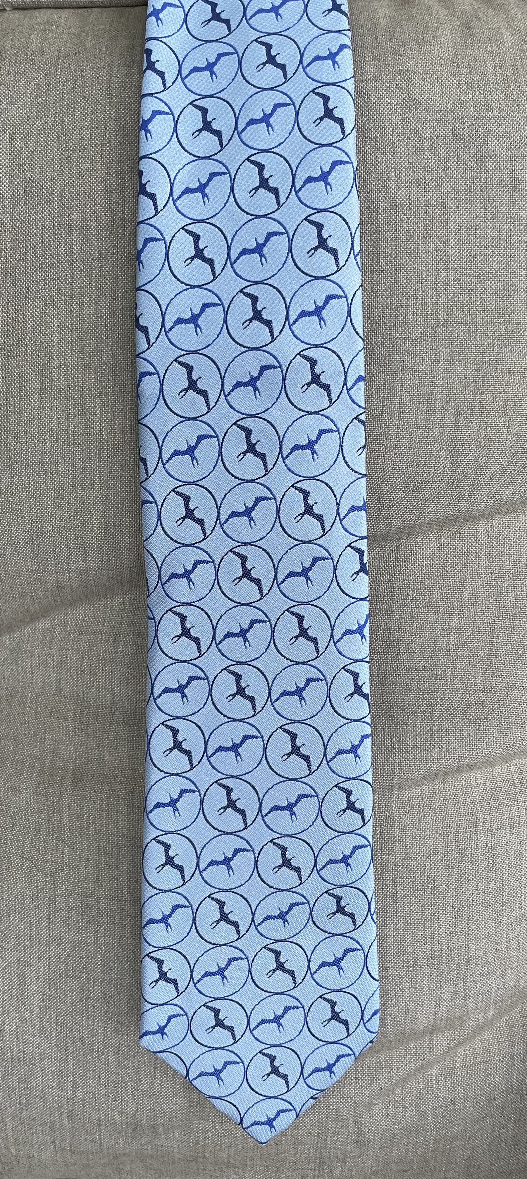 Iwa Light Blue Modern Necktie