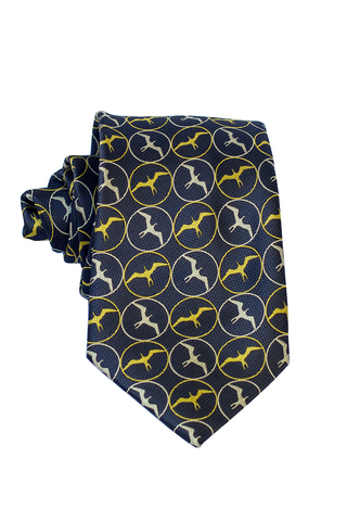 Kupaloke Yellow/Pink Modern Necktie