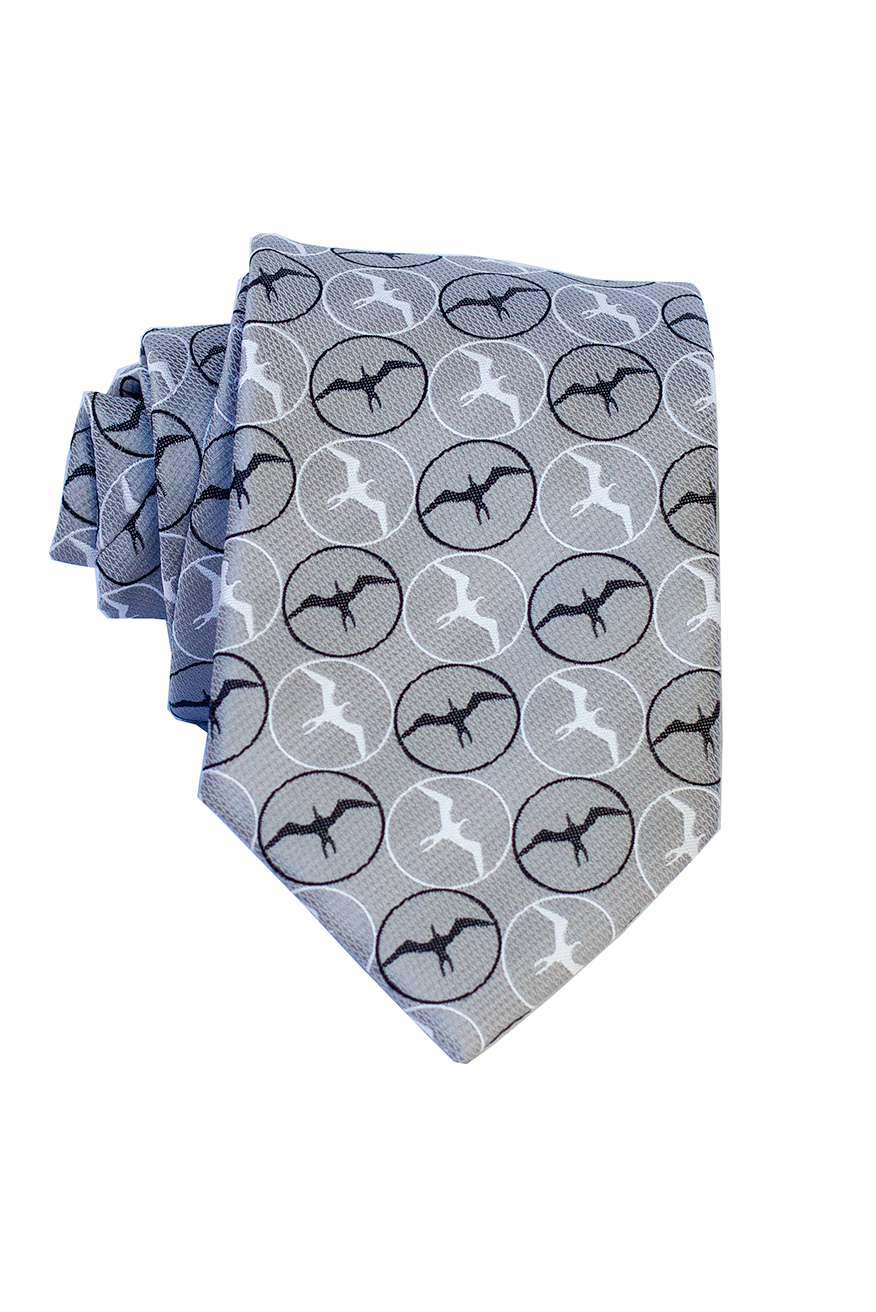 Iwa Black/White Modern Necktie