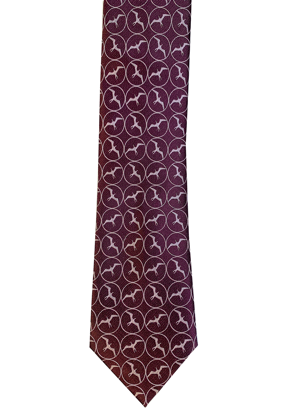 Iwa Plum Modern Silk Necktie