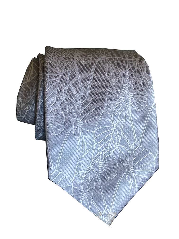 Kalo 2 Grey/White Modern Necktie