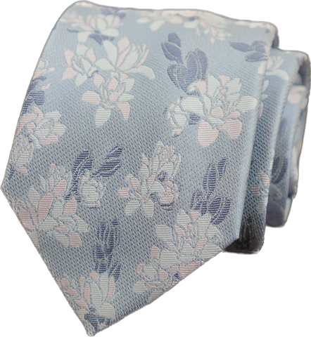 Bird of Paradise Teal Modern Necktie