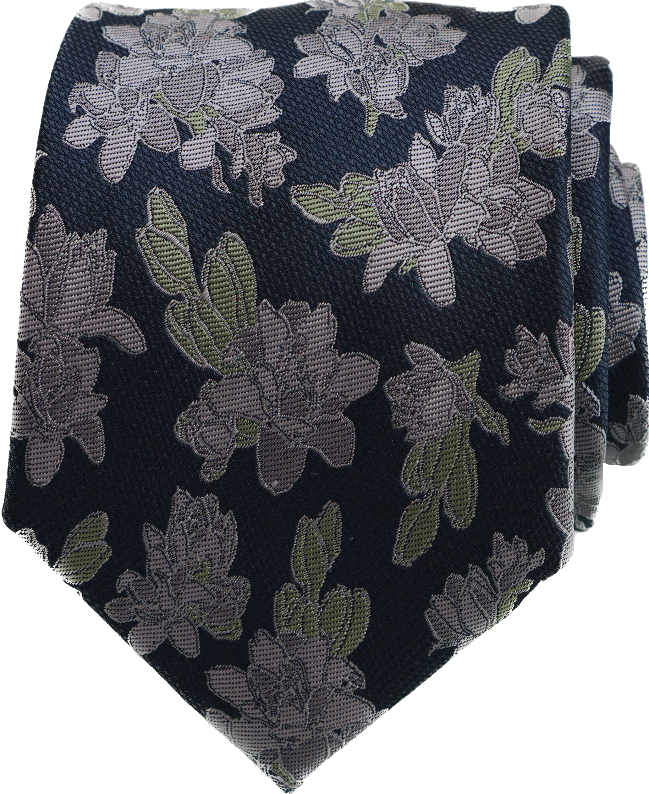 Kupaloke Navy/Purple Modern Necktie