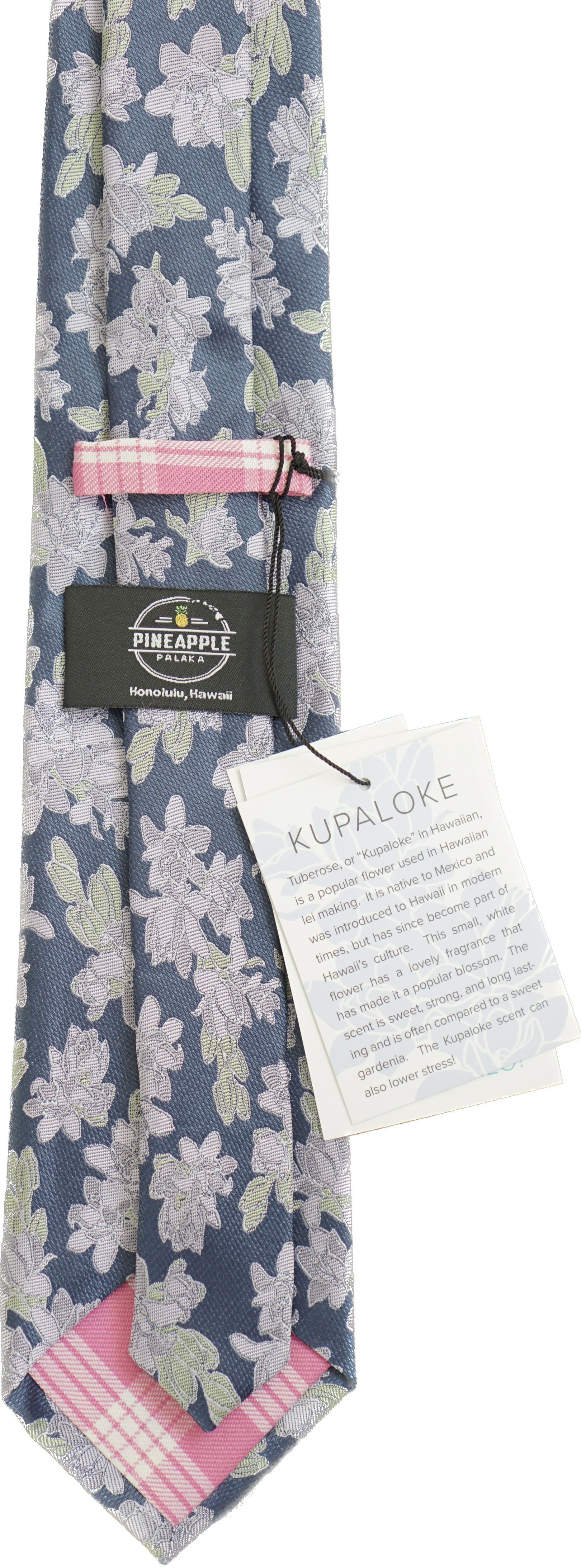Kupaloke Navy/Purple Modern Necktie