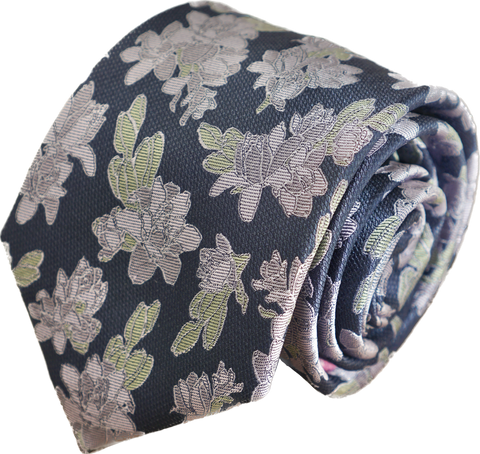 Bird of Paradise Teal Modern Necktie