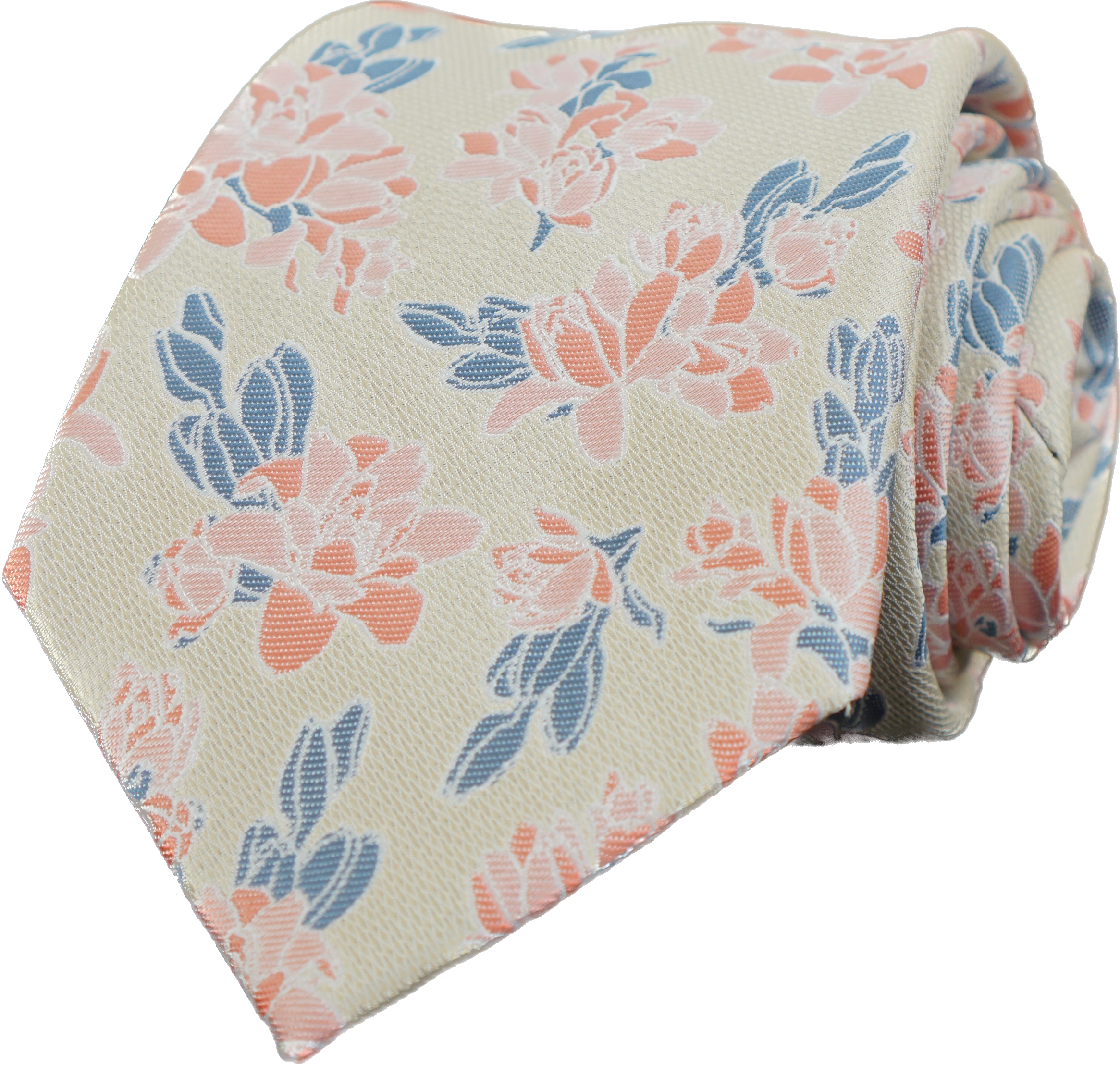 Kupaloke Yellow/Pink Modern Necktie