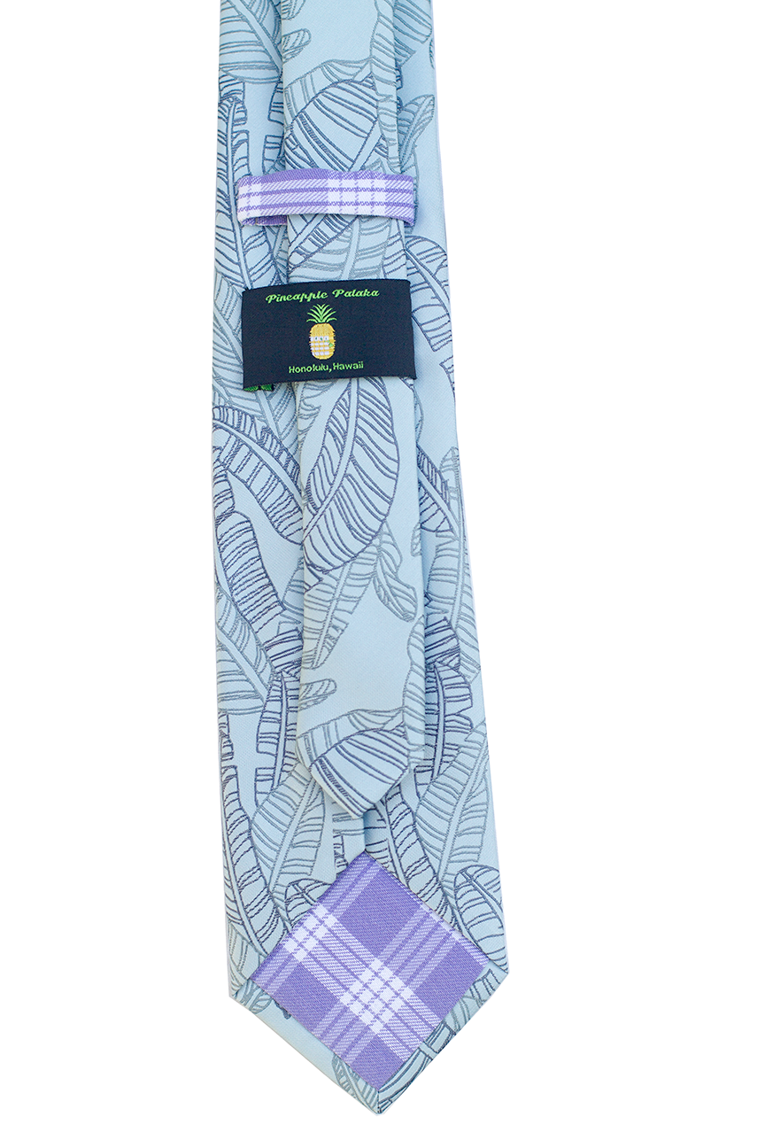 Mai'a Light Blue Modern Necktie