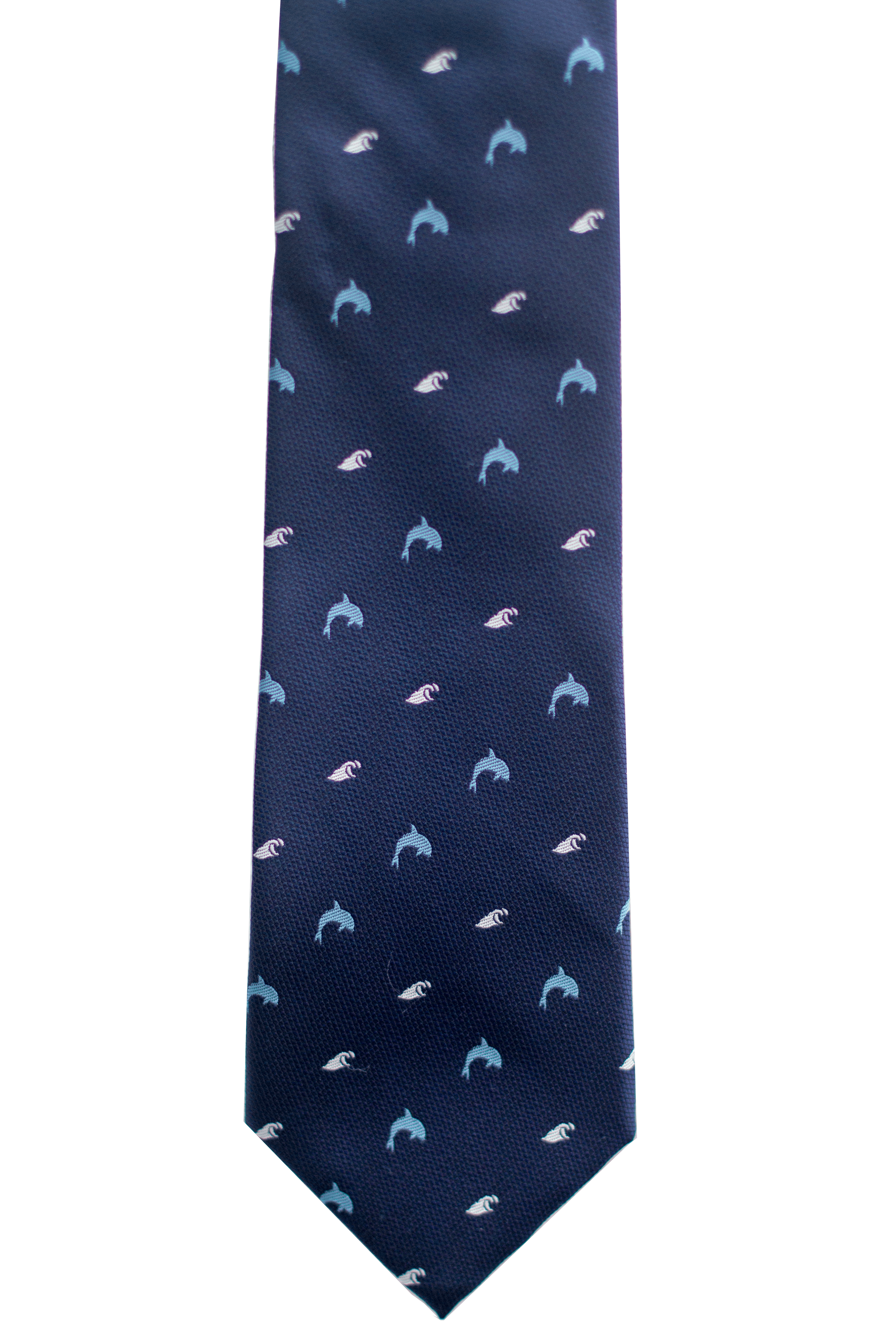 Nai'a Dark Blue Modern Necktie