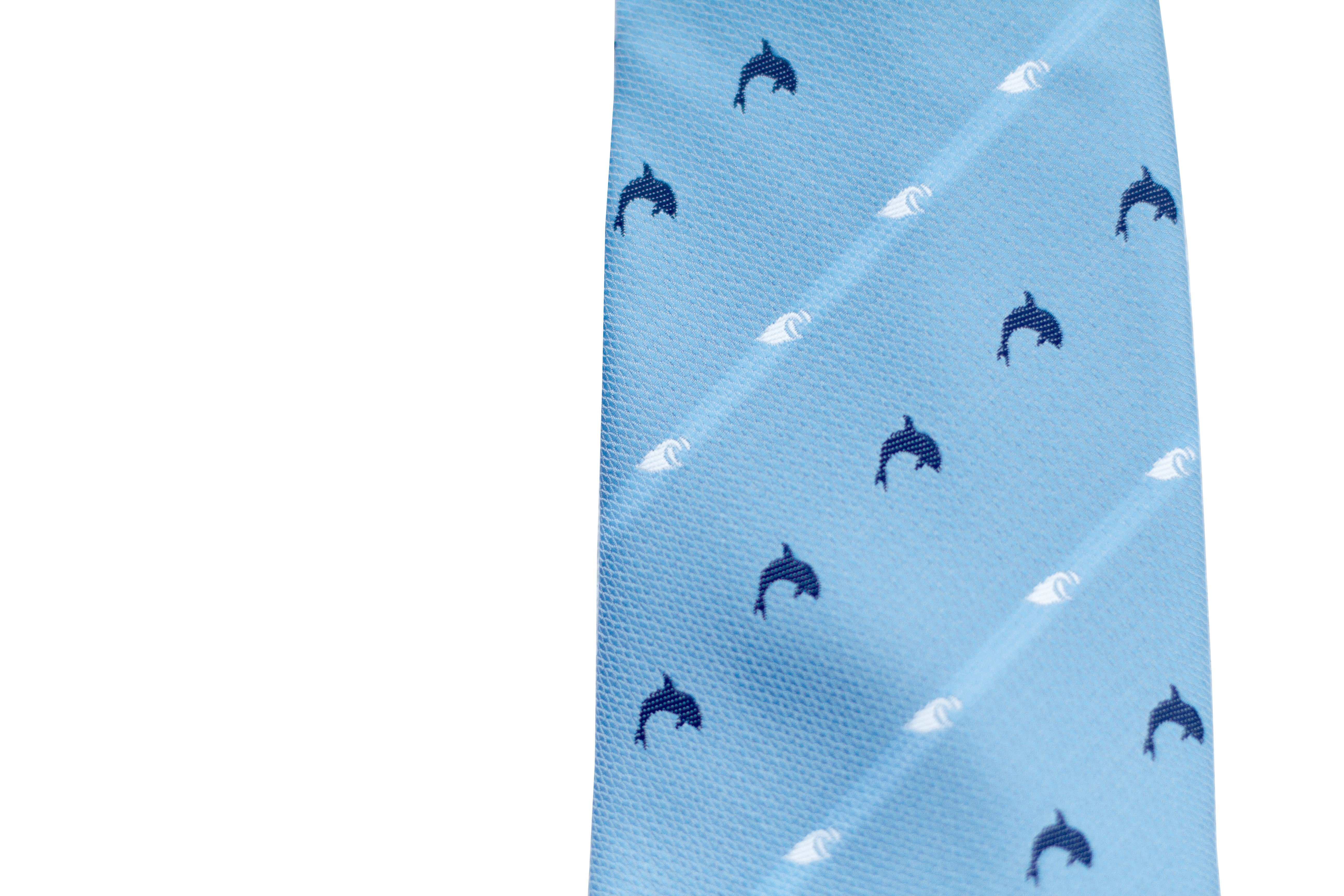 Nai'a Light Blue Modern Necktie