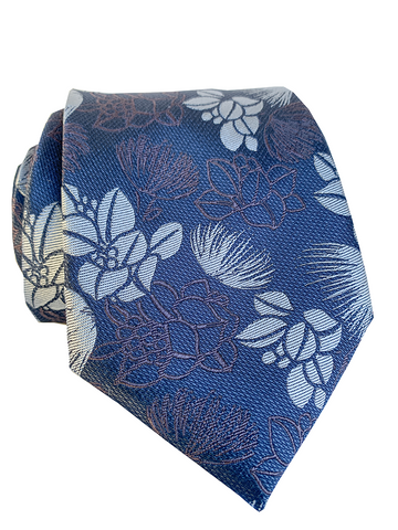 Bird of Paradise Teal Modern Necktie