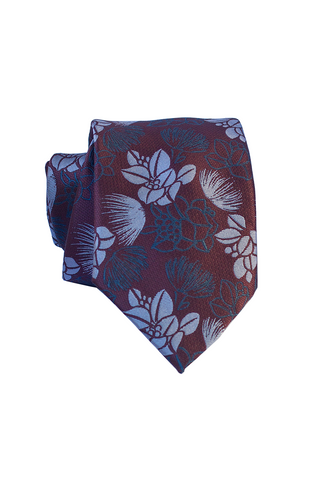 Bird of Paradise Teal Modern Necktie