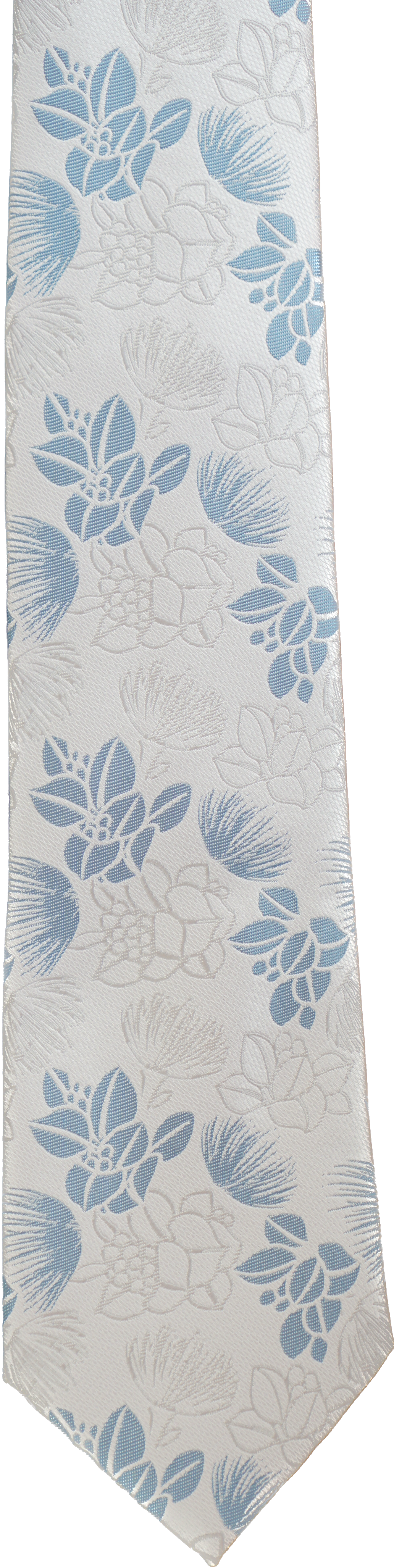 Ohia Grey/Blue Modern Necktie