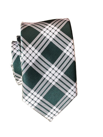 Pineapple Vice Pink/Teal Slim Necktie