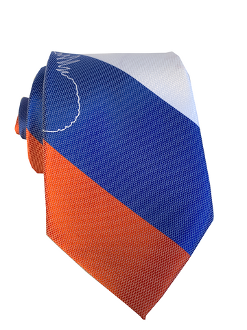 Ohia Grey/Blue Modern Necktie