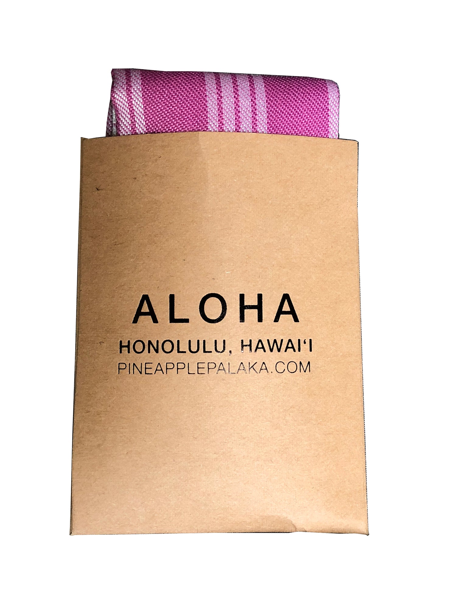 Pink Palaka Pocket Square
