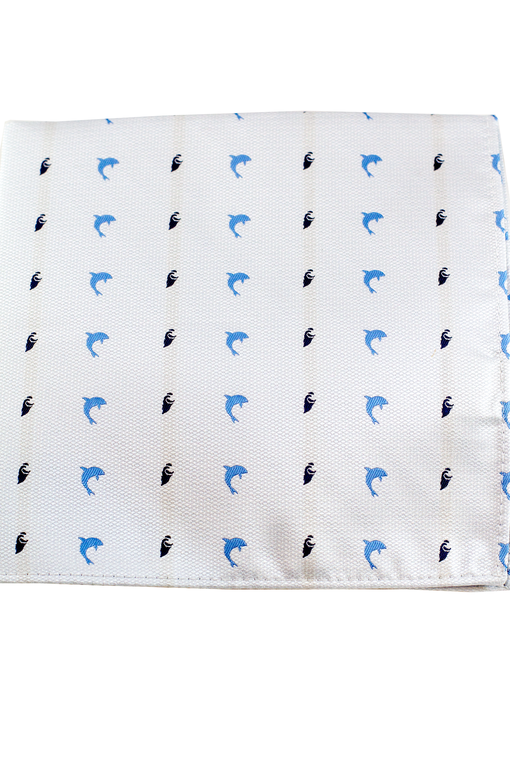 Nai'a White Pocket Square