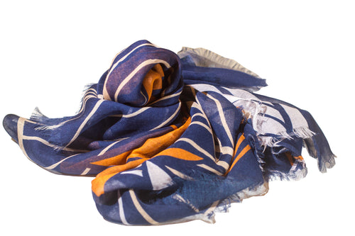 Bird of Paradise Dark Women's Scarf