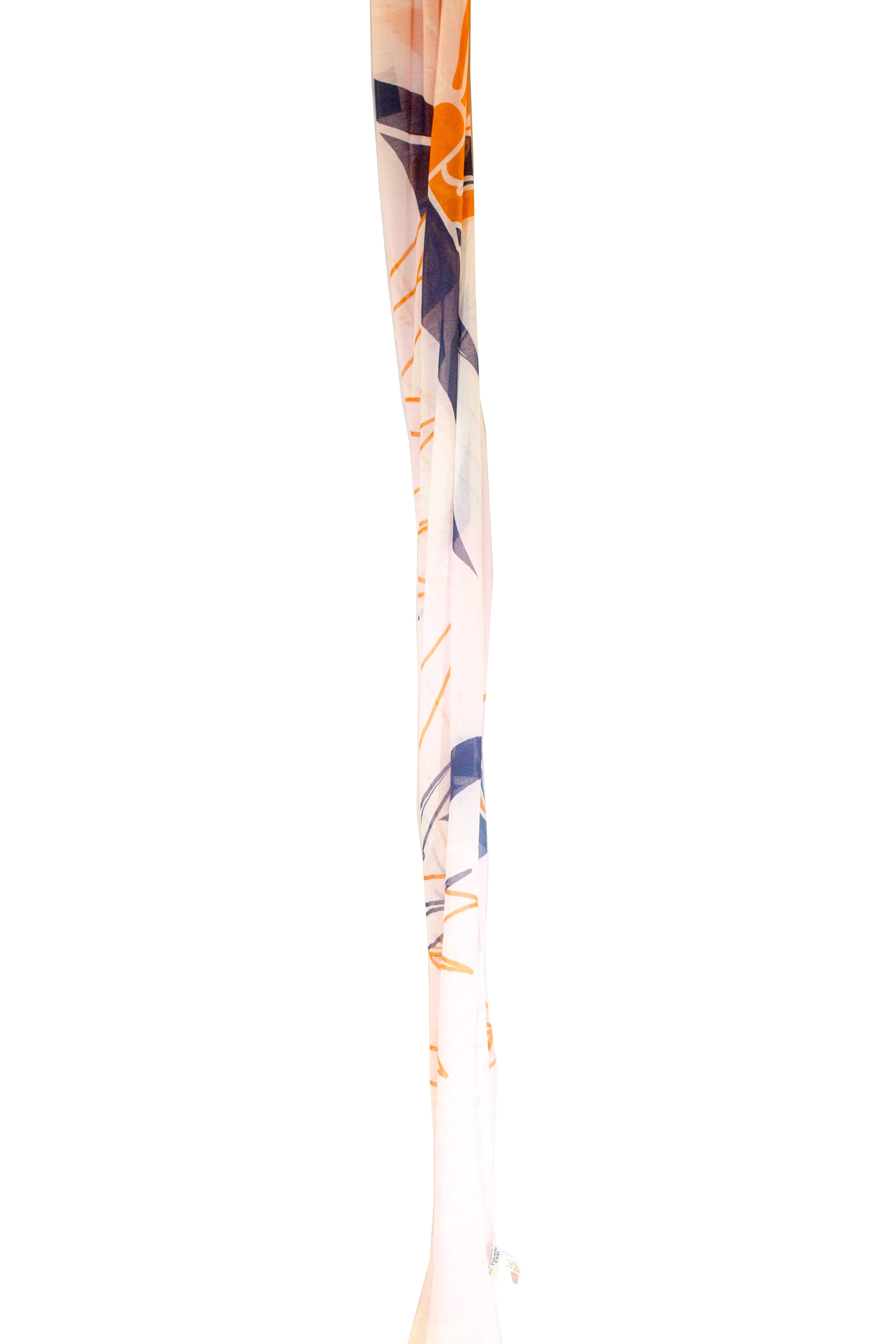 Bird of Paradise Light Square Women's Scarf