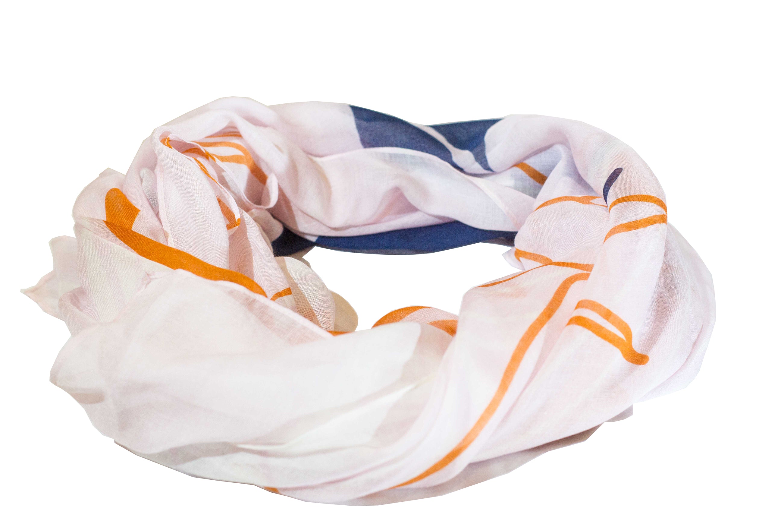 Bird of Paradise Light Square Women's Scarf