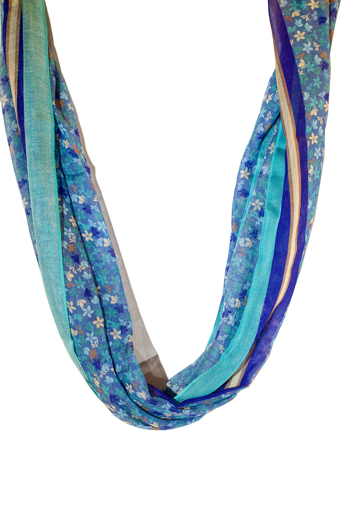 Plumeria Aqua Women's Scarf