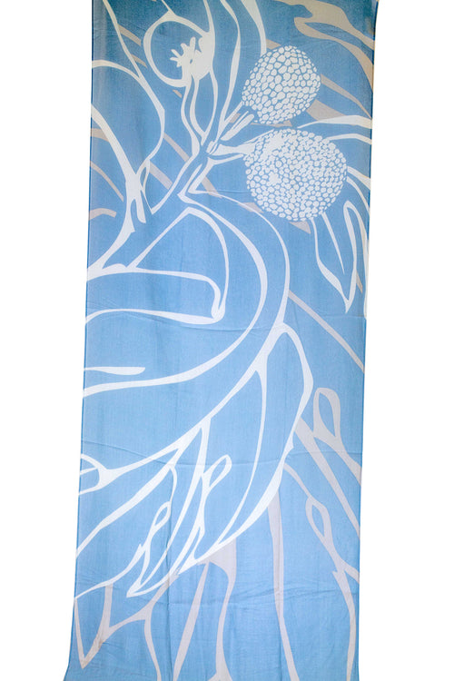 Ulu Blue/Beige Women's Scarf