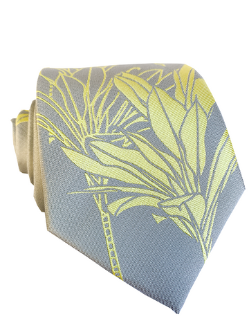 Bird of Paradise Teal Modern Necktie