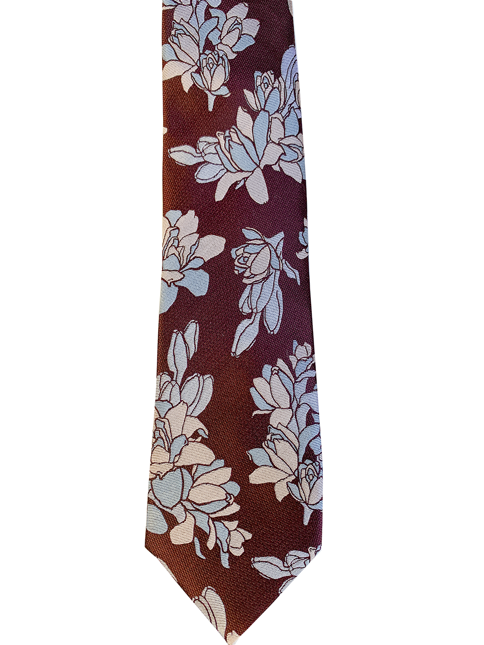 Kupaloke Maroon Modern Necktie