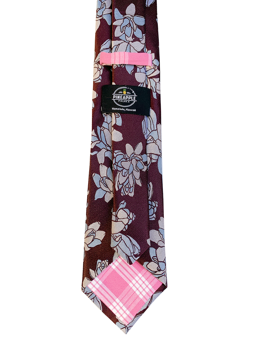 Kupaloke Maroon Modern Necktie