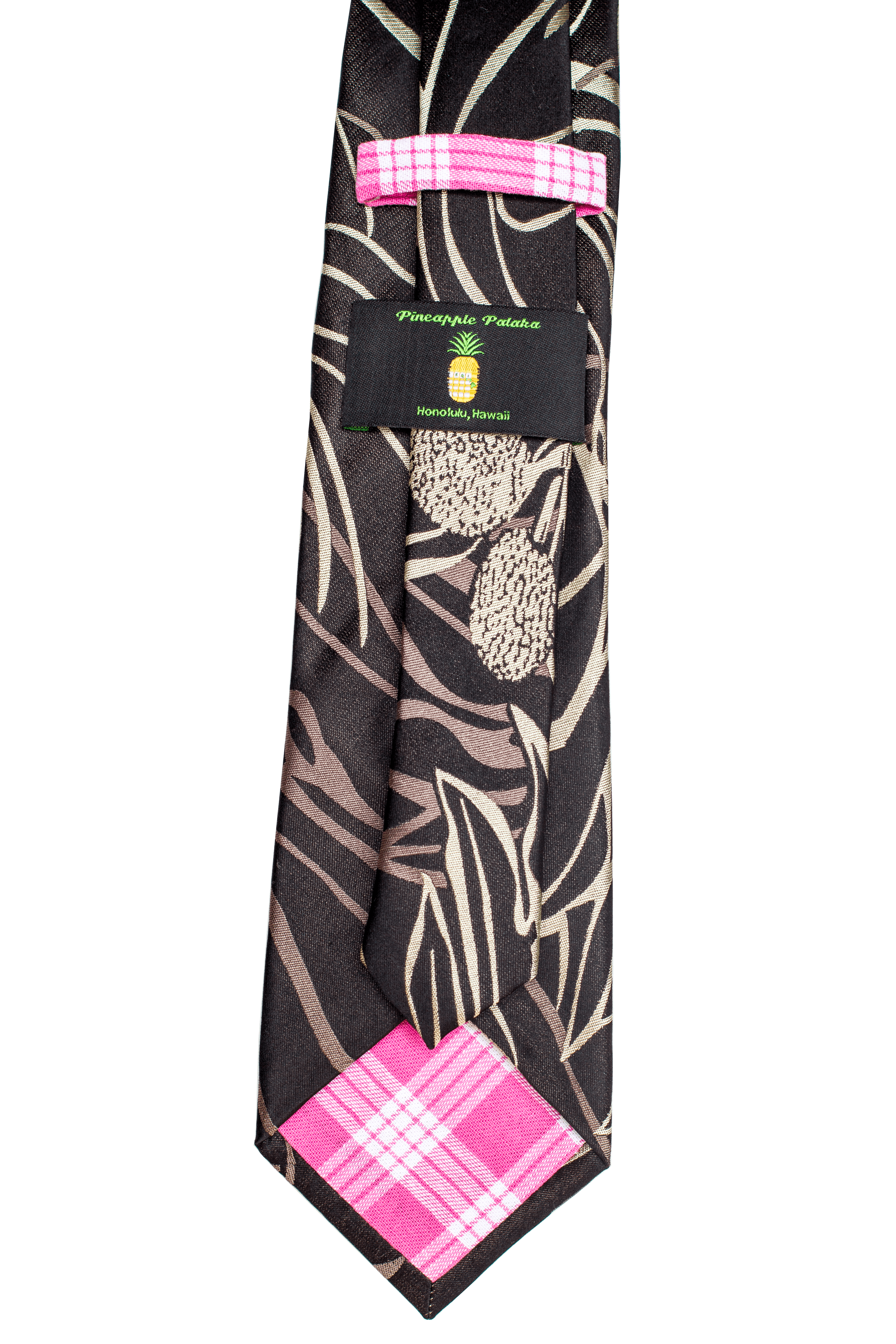 Ulu Black Modern Necktie