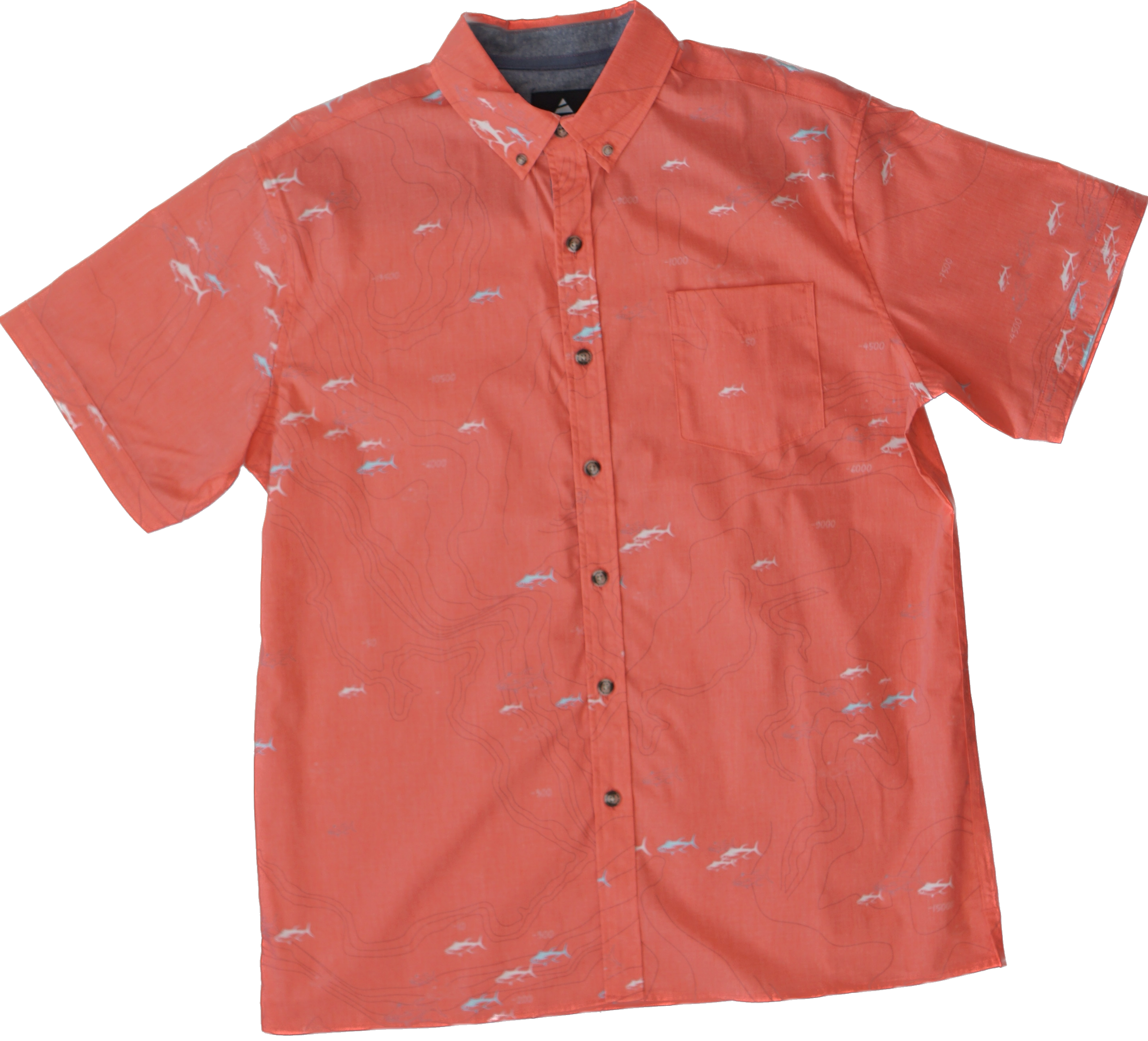 Ahi Red Aloha Shirt