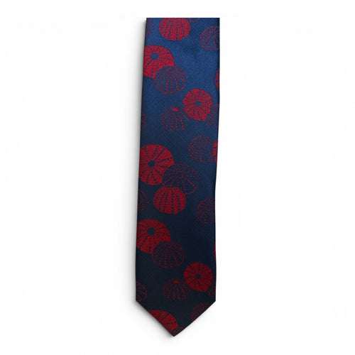 Wana Blue/Red Modern Necktie