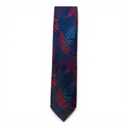 Pala'a Blue/Red Modern Necktie