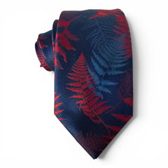 Pala'a Blue/Red Modern Necktie