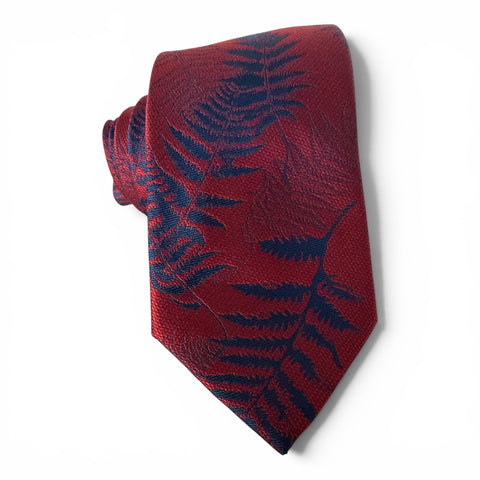 Wana Blue/Red Modern Necktie