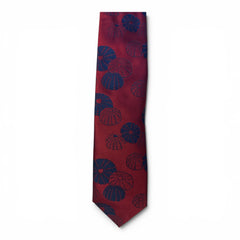 Wana Red/Blue Modern Necktie