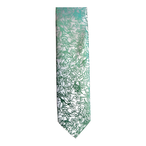 Hula Green Modern Necktie