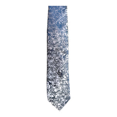 Hula Navy Modern Necktie