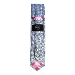 Hula Navy Modern Necktie