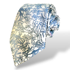 Hula Navy Modern Necktie