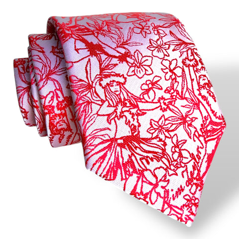 Iwa Black/White Modern Necktie