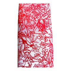 Hula Red Modern Necktie