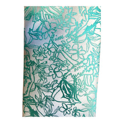 Hula Teal Modern Necktie