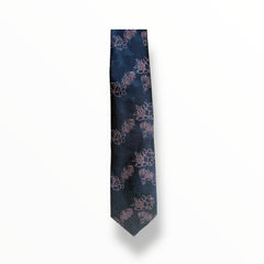Ohia Navy/Lavender Modern Necktie